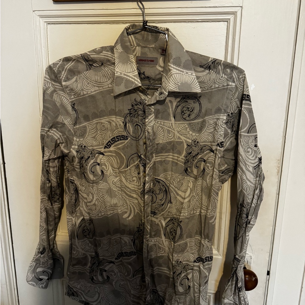 Versace Classic Patterned Men’s Shirt